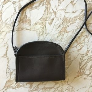 Vintage Coach Abbie Casino Brown Crossbody 9017